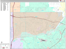 Jurupa Valley Digital Map Premium Style